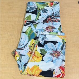 Floral Women's Shorts Leggings